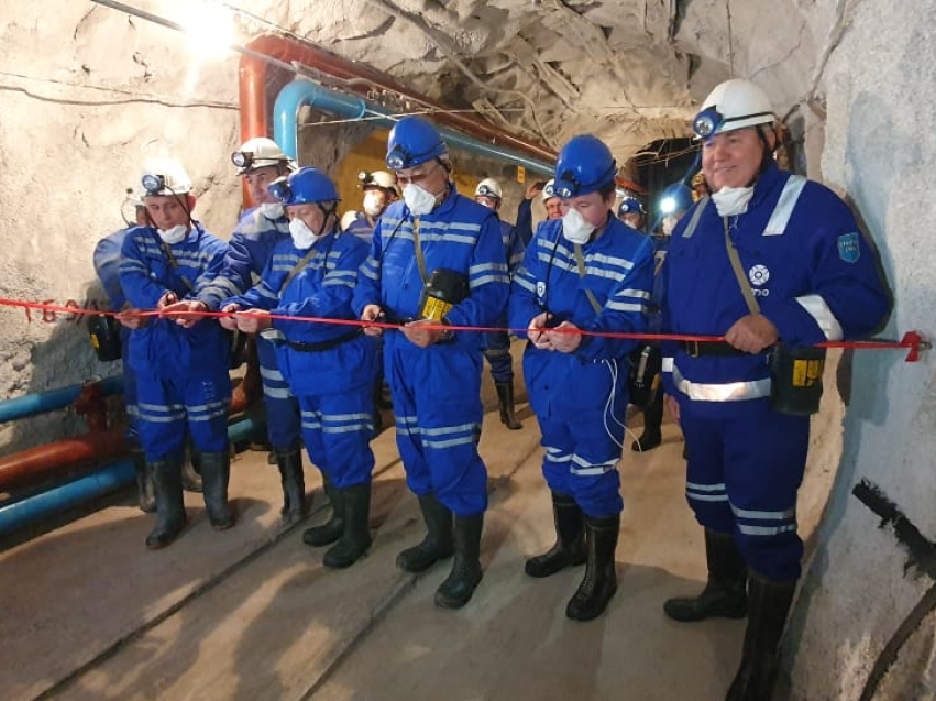 ​На ППГХО в Краснокаменске открыли девятый горизонт подземного рудника №8